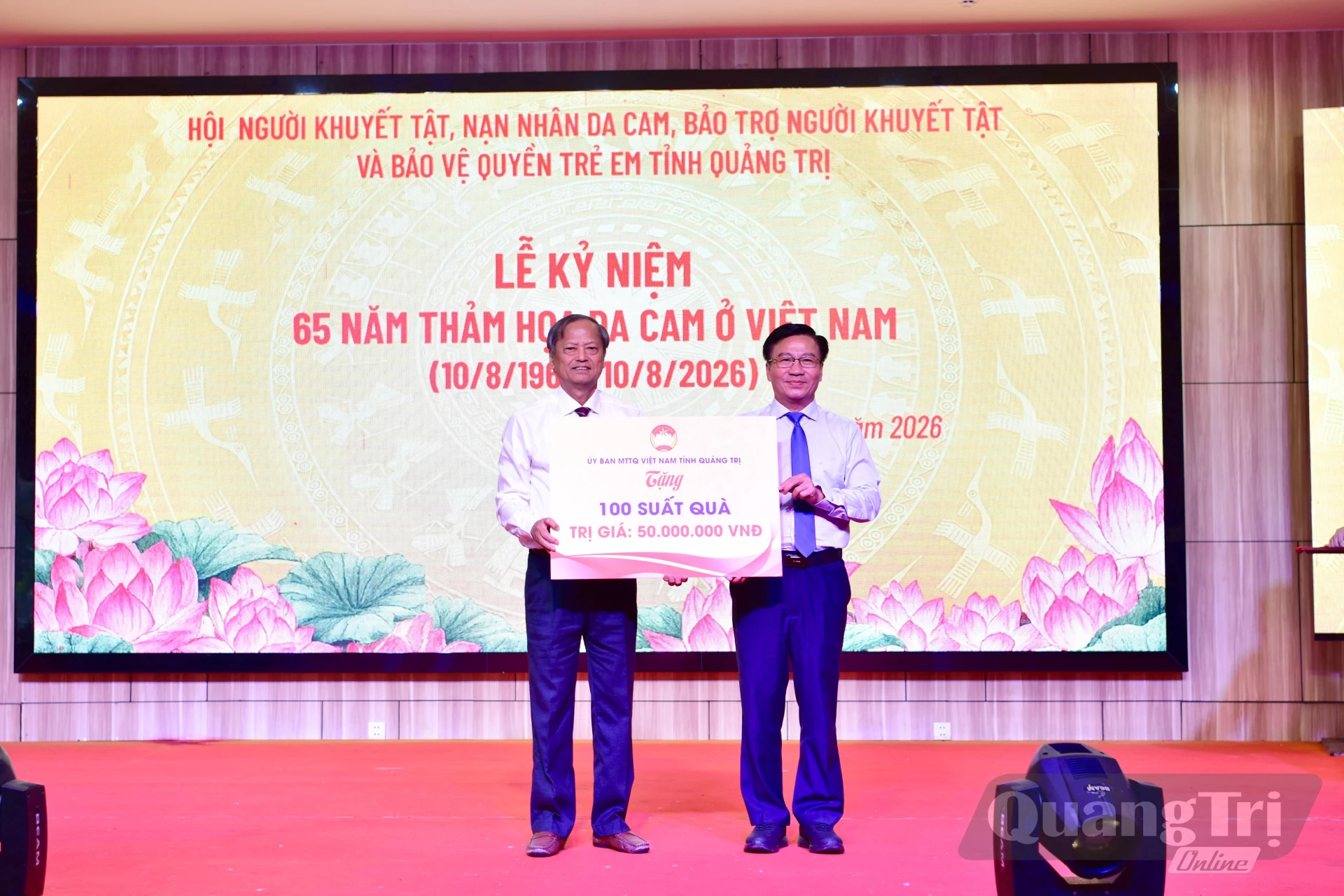 65 năm thảm họa da cam: Chung tay xoa dịu nỗi đau, tiếp tục hành trình nghĩa tình