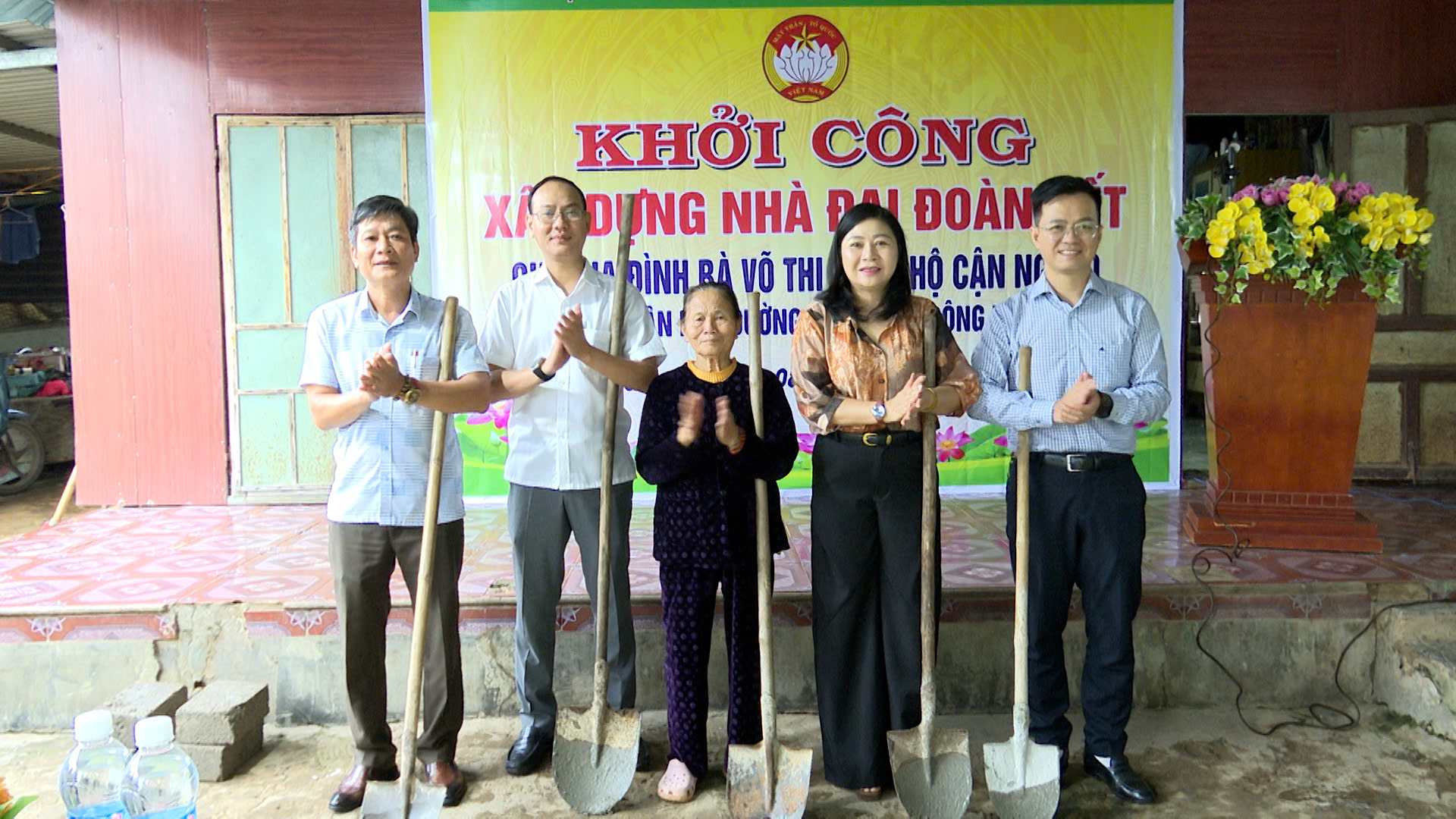 Phường Đông Hà: khởi công xây dựng Nhà Đại đoàn kết cho hộ cận nghèo