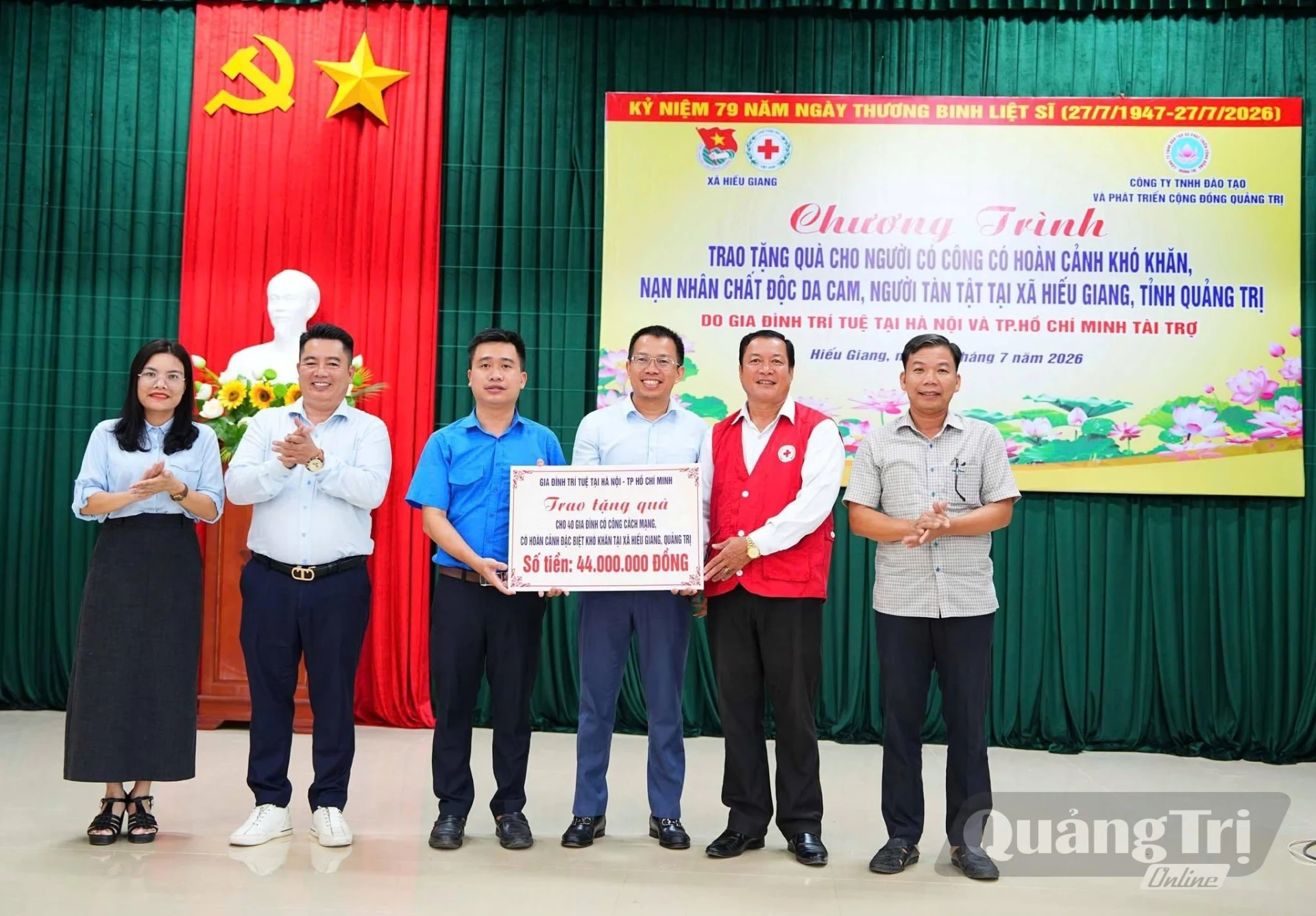 Quảng Trị có 2 cán bộ hội tiêu biểu nhận giải thưởng Nguyễn Chí Thanh năm 2026